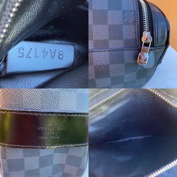 SOLD Louis Vuitton Damier Graphite Toiletry Zipper Pouch - Picture 15 of 15